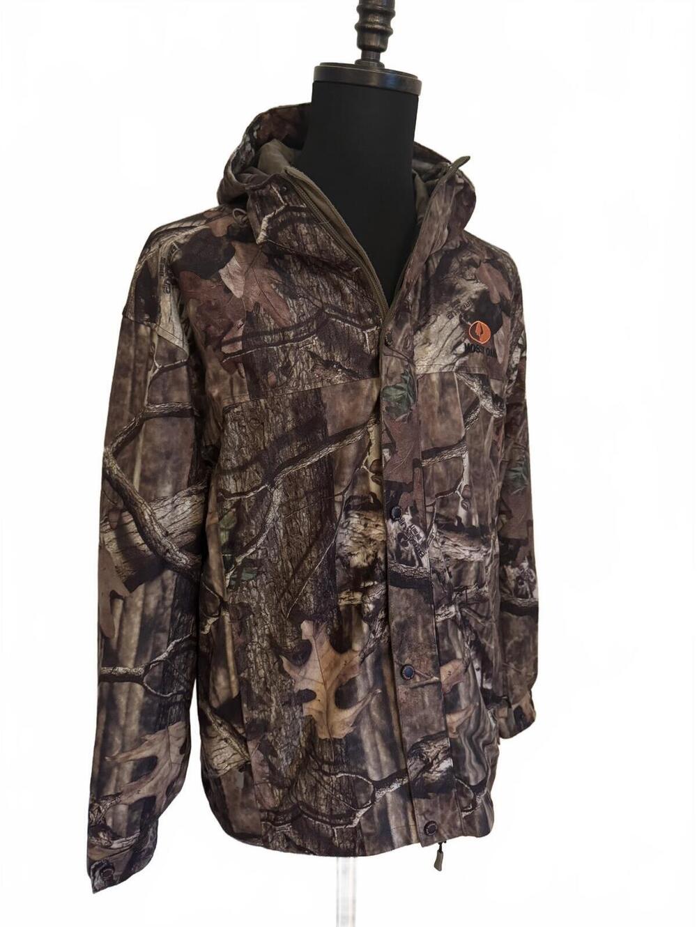 Mossy Oak Break-Up Infinity Men's Camo Hooded Jacket Size Large